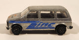 Rare 1987 Road Champs Cominco Zinc-ee Van Zinc Silver Grey Van Die Cast Toy Car Vehicle