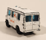 Vintage PlayArt Mercedes Benz Ambulance H453 White Die Cast Toy Car Vehicle Made in Hong Kong