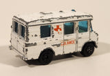 Vintage PlayArt Mercedes Benz Ambulance H453 White Die Cast Toy Car Vehicle Made in Hong Kong