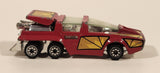 1980 Kenner Fast 111's Saturn Seeker Red Die Cast Toy Car Vehicle