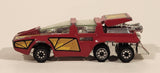 1980 Kenner Fast 111's Saturn Seeker Red Die Cast Toy Car Vehicle
