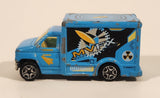 Motor Max Road & Track Motion Visual Effects MXFX Cube Van Blue Die Cast Toy Car Vehicle