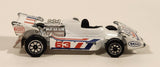 1980 Kenner Fast 111's Formula 1 Indy Race Car #63 Good Year White Die Cast Toy Car Vehicle
