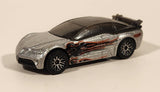 2002 Hot Wheels Pontiac Rageous Metalflake Silver Die Cast Toy Car Vehicle
