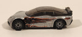 2002 Hot Wheels Pontiac Rageous Metalflake Silver Die Cast Toy Car Vehicle