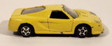 MotorMax No. 6069 Yellow Die Cast Toy Sports Car Vehicle