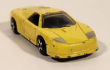 MotorMax No. 6069 Yellow Die Cast Toy Sports Car Vehicle
