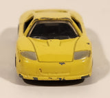 MotorMax No. 6069 Yellow Die Cast Toy Sports Car Vehicle
