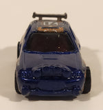 2011 Hot Wheels Wall Tracks Ford Escort Rally #71 Metallic Blue Die Cast Toy Car Vehicle