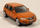 RealToy Volkswagen Touareg Orange 1/61 Scale Die Cast Toy Car Vehicle