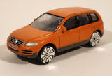 RealToy Volkswagen Touareg Orange 1/61 Scale Die Cast Toy Car Vehicle