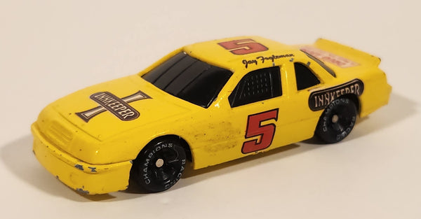 1991 Racing Champions NASCAR #5 Jay Fogleman Innkeeper Yellow Die Cast Toy Car Vehicle