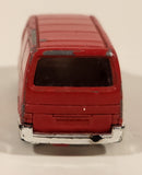 Welly No. 9591 Fire Dept Emergency Service Volkswagen T4 Van Red 1/64 Scale Die Cast Toy Car Vehicle