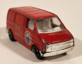 Welly No. 9591 Fire Dept Emergency Service Volkswagen T4 Van Red 1/64 Scale Die Cast Toy Car Vehicle