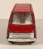 Welly No. 9591 Fire Dept Emergency Service Volkswagen T4 Van Red 1/64 Scale Die Cast Toy Car Vehicle