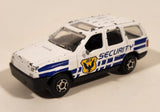 Motor Max No. 6072 Jeep Grand Cherokee MX Security White 1/64 Scale Die Cast Toy Car Vehicle