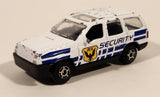 Motor Max No. 6072 Jeep Grand Cherokee MX Security White 1/64 Scale Die Cast Toy Car Vehicle
