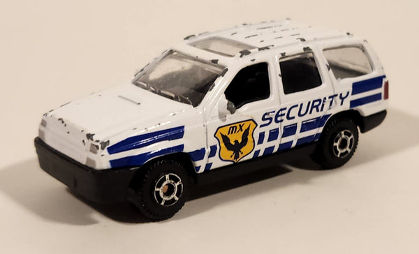 Motor Max No. 6072 Jeep Grand Cherokee MX Security White 1/64 Scale Die Cast Toy Car Vehicle