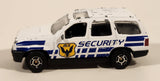Motor Max No. 6072 Jeep Grand Cherokee MX Security White 1/64 Scale Die Cast Toy Car Vehicle