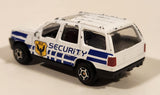 Motor Max No. 6072 Jeep Grand Cherokee MX Security White 1/64 Scale Die Cast Toy Car Vehicle