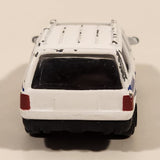 Motor Max No. 6072 Jeep Grand Cherokee MX Security White 1/64 Scale Die Cast Toy Car Vehicle
