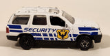 Motor Max No. 6072 Jeep Grand Cherokee MX Security White 1/64 Scale Die Cast Toy Car Vehicle
