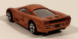 Motor Max No. 6050 Saleen ST Dark Orange Die Cast Toy Super Car Vehicle