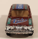 Yatming No. 1029 BMW 320i Dark Red M-Power Blue #320 Turbo Rally Die Cast Toy Car Vehicle