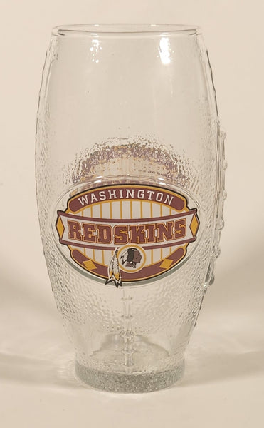 NFL Washington Redskins Football Shaped 6 3/4" Tall Glass Cup