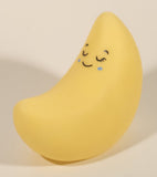 Glow Kids Yellow Moon Shaped Plastic Desk Night Light