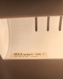 Vintage Green Marble Onyx and Brass 13" Piano Bankers Desk Lamp