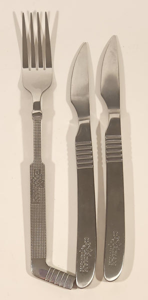 The Canadian Brewhouse Hockey Stick Fork and Two Knives
