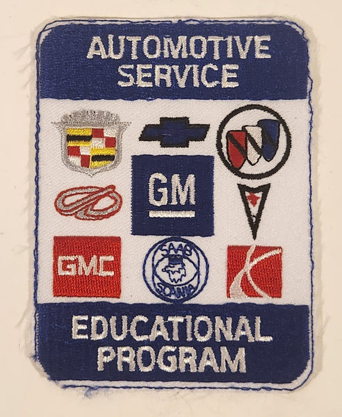 GM Automotive Service Educational Program Embroidered Fabric Patch