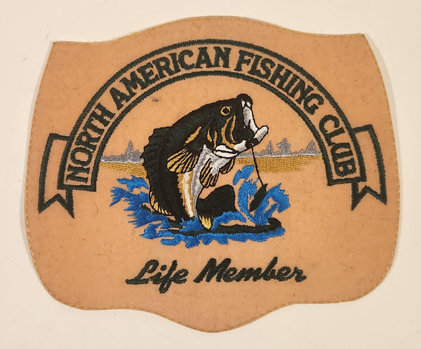 North American Fishing Club Life Member Embroidered Fabric Patch
