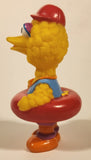 1980s Applause Muppets Sesame Street Big Bird Lifeguard PVC Toy Figure