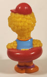 1980s Applause Muppets Sesame Street Big Bird Lifeguard PVC Toy Figure