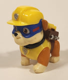 SML Spin Master Paw Patrol Rubble Dog 2 1/2" Toy Figure