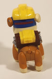 SML Spin Master Paw Patrol Rubble Dog 2 1/2" Toy Figure