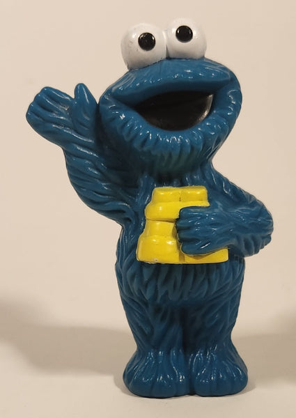 Henson Muppets Cookie Monster with Binoculars 3" Tall Rubber Toy Figure