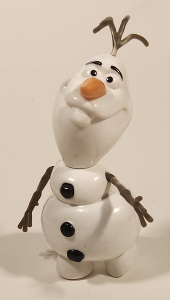 2013 Mattel Disney Frozen Olaf Singing Talking 4 1/2" Tall Plastic Toy Figure