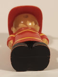 Boley Lights and Sound Fire Truck Fireman 2 5/8" Tall Plastic Toy Figure