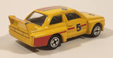 Corgi BMW M3 Silverstone #5 Yellow Die Cast Toy Car Vehicle