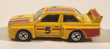 Corgi BMW M3 Silverstone #5 Yellow Die Cast Toy Car Vehicle
