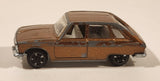 Vintage Polistil Renault 16 TS Brown Die Cast Toy Car Vehicle