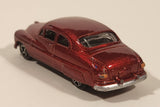 MotorMax Super Wheels No. 6075 1949 Mercury Coupe Metallic Dark Red Die Cast Toy Car Vehicle