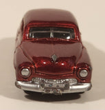 MotorMax Super Wheels No. 6075 1949 Mercury Coupe Metallic Dark Red Die Cast Toy Car Vehicle