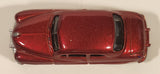 MotorMax Super Wheels No. 6075 1949 Mercury Coupe Metallic Dark Red Die Cast Toy Car Vehicle