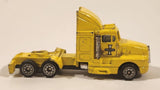 1989 Racing Champions Semi Tractor Truck Innkeeper Yellow Die Cast Toy Car Vehicle