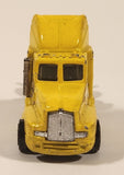 1989 Racing Champions Semi Tractor Truck Innkeeper Yellow Die Cast Toy Car Vehicle