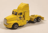 1989 Racing Champions Semi Tractor Truck Innkeeper Yellow Die Cast Toy Car Vehicle